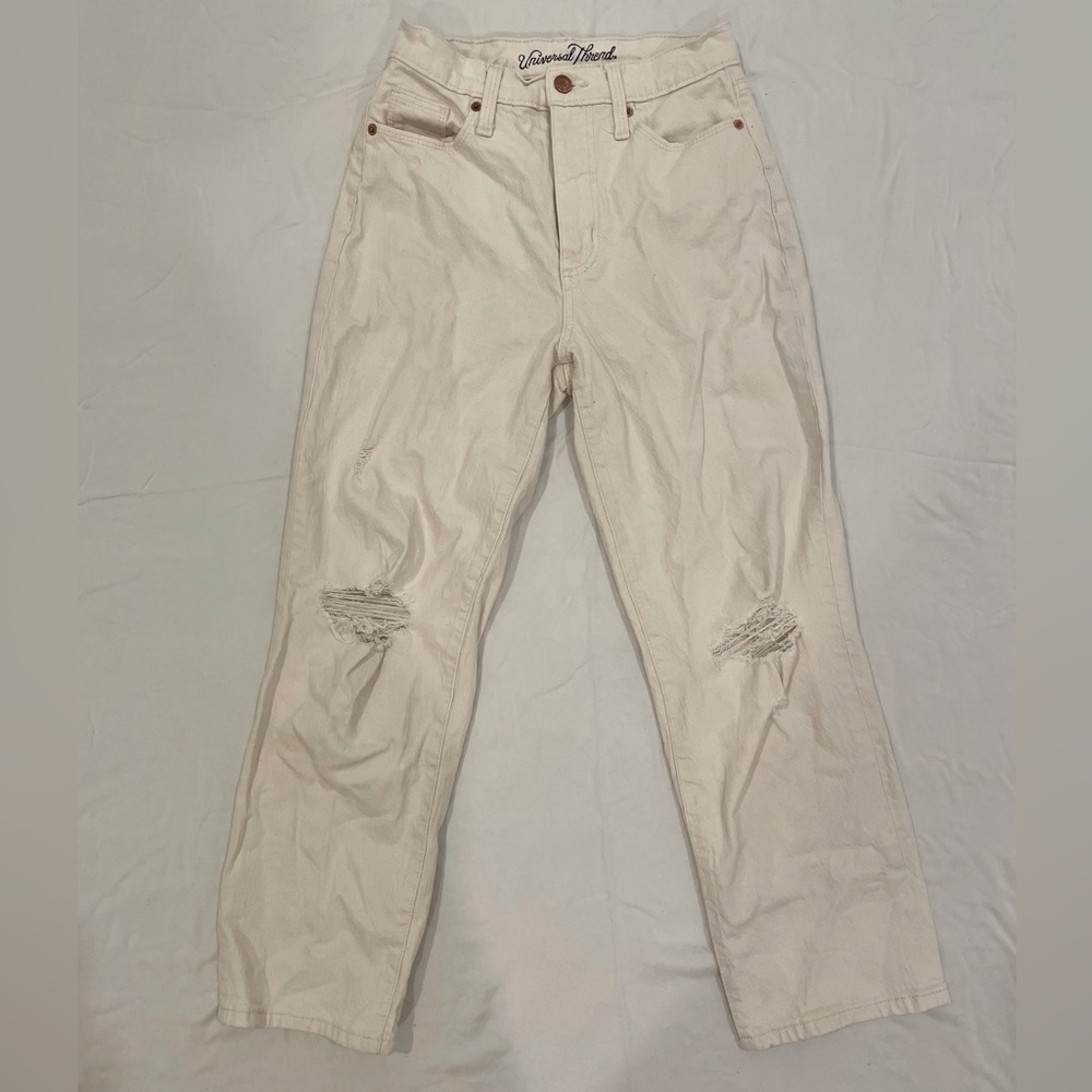 Cream boyfriends jeans